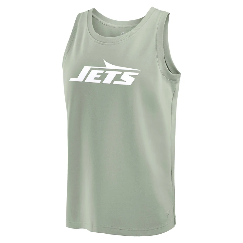 Men's Fanatics Light Green New York Jets Elements Tank Top
