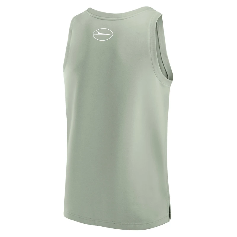Men's Fanatics Light Green New York Jets Elements Tank Top