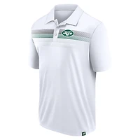 Men's Fanatics White New York Jets Big & Tall Sublimated Polo