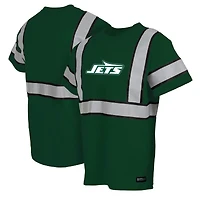 T-shirt vert pour homme, motif Safety Heavyweight des New York Jets