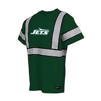 T-shirt vert pour homme, motif Safety Heavyweight des New York Jets
