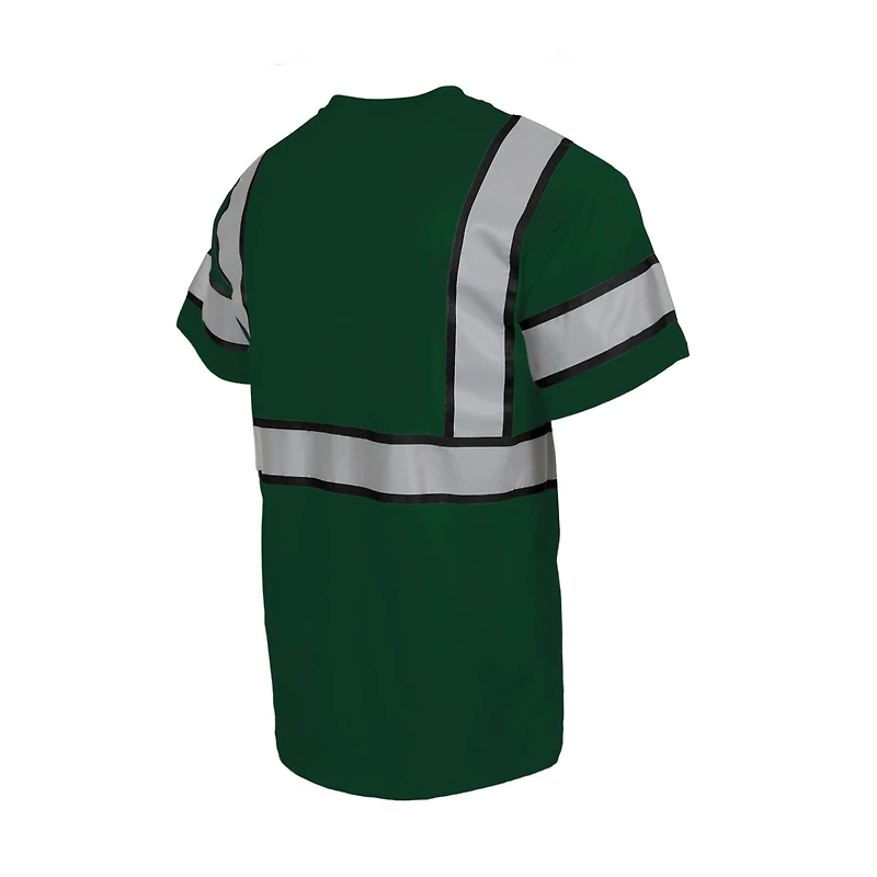 T-shirt vert pour homme, motif Safety Heavyweight des New York Jets