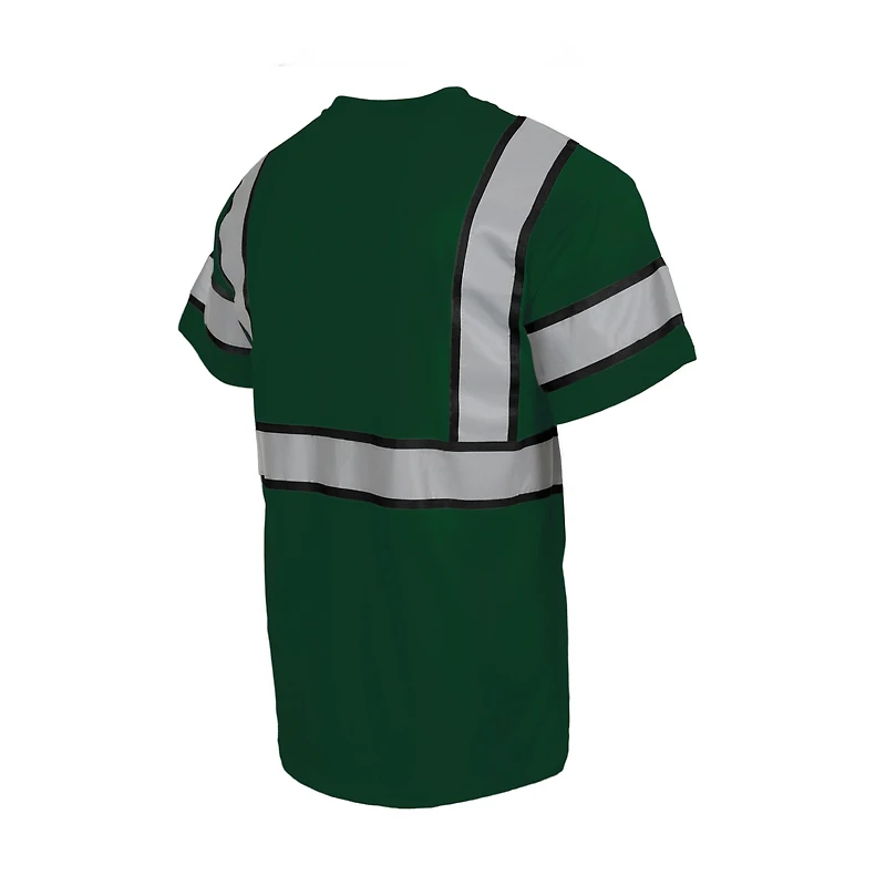 T-shirt vert pour homme, motif Safety Heavyweight des New York Jets
