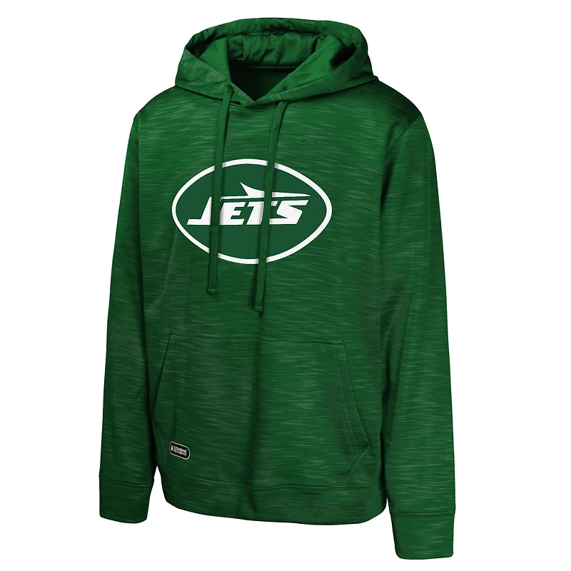 Sweat à capuche en polaire Streak pour homme, vert, des New York Jets