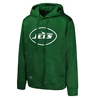 Sweat à capuche en polaire Streak pour homme, vert, des New York Jets