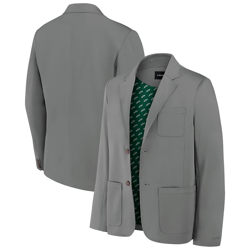 Blazer graphite J. Palmer pour homme des New York Jets Man-In-Motion