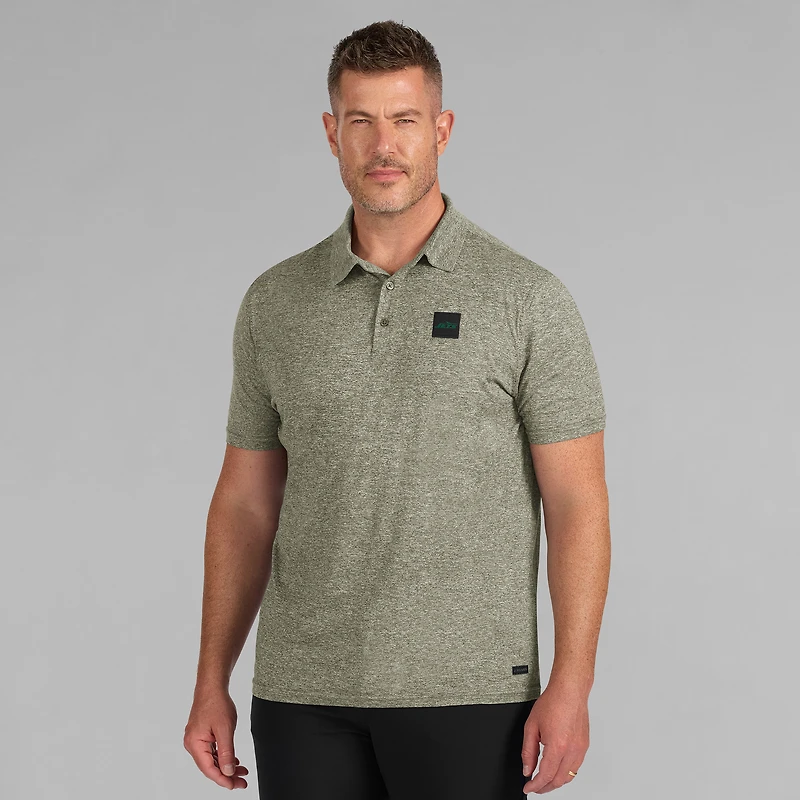 Polo J. Palmer vert à quatre points pour homme des New York Jets