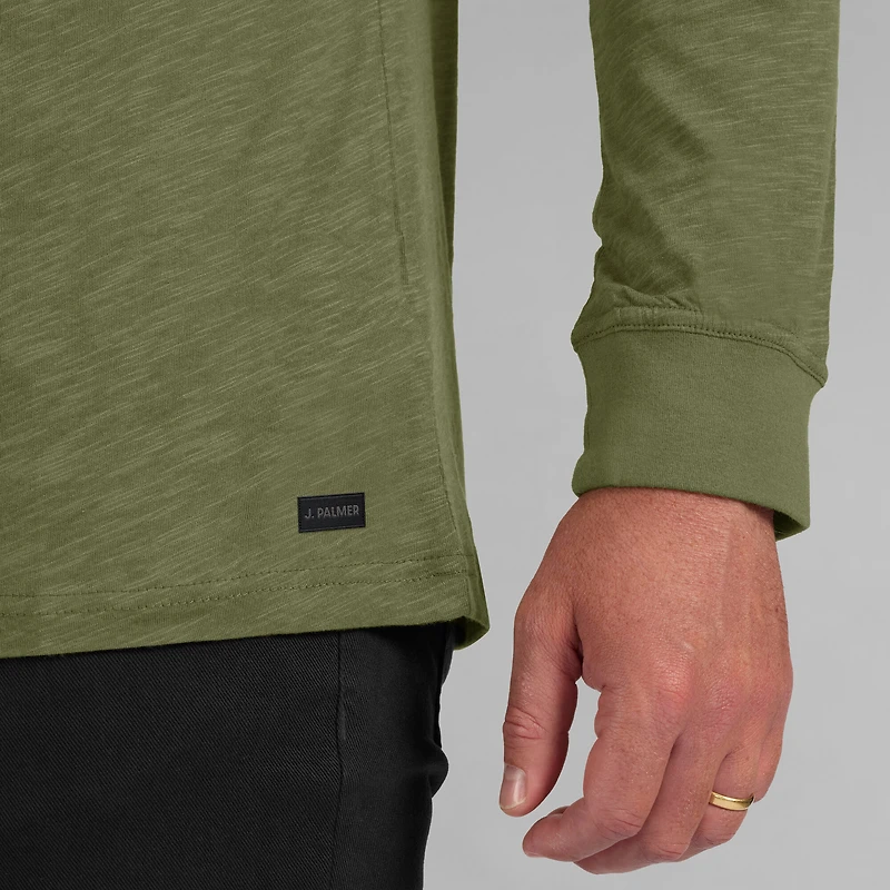 Men's J. Palmer Olive New York Jets In-The-Pocket Long Sleeve T-Shirt