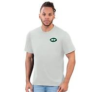 T-shirt tongs gris New York Jets Margaritaville pour homme