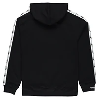 Men's Mitchell & Ness Black New York Jets London Big Logo Raglan Hoodie