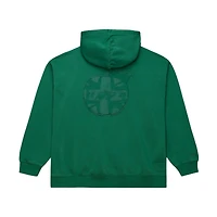 Men's Mitchell & Ness Green New York Jets London Downtown Collection Fleece Hoodie