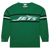 Pull-over rétro 1984 des New York Jets de Mitchell & Ness pour homme, vert