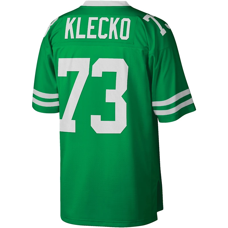 Maillot réplique Mitchell & Ness Joe Klecko vert Kelly des Jets de New York pour homme