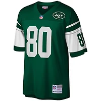 Maillot réplique Mitchell & Ness Wayne Chrebet vert New York Jets Legacy pour hommes