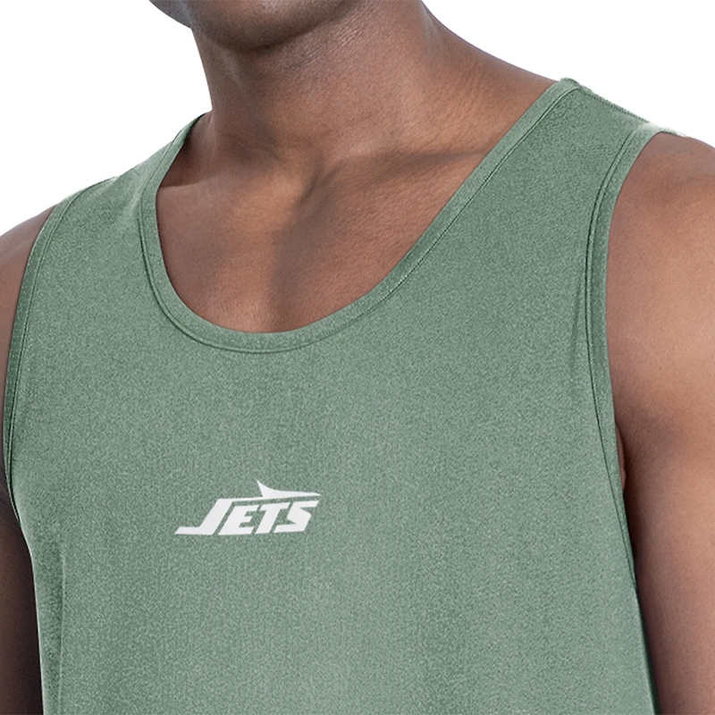 Débardeur à col rond vert New York Jets Energy pour homme, de la marque MSX by Michael Strahan