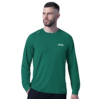 T-shirt à manches longues vert MSX by Michael Strahan pour homme, attaquant des New York Jets