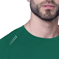 T-shirt à manches longues vert MSX by Michael Strahan pour homme, attaquant des New York Jets