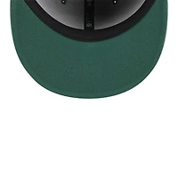 Casquette ajustée New Era York Jets Flipside 2Tone 59FIFTY noir/vert pour homme