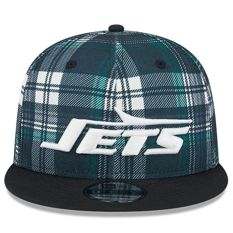 Casquette Snapback 9FIFTY New Era New York Jets 2024 Sideline Statement pour homme, noire