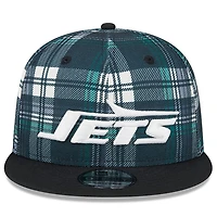 Casquette Snapback 9FIFTY New Era New York Jets 2024 Sideline Statement pour homme, noire