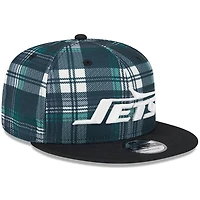 Casquette Snapback 9FIFTY New Era New York Jets 2024 Sideline Statement pour homme, noire