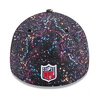Men's New Era  Black York Jets 2025 NFL Crucial Catch 39THIRTY Flex Hat