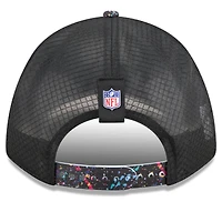 Casquette ajustable 9FORTY Crucial Catch 2025 NFL New Era noire des New York Jets pour homme