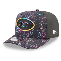 Casquette snapback 9FIFTY noire New Era New York Jets 2025 NFL Crucial Catch pour homme