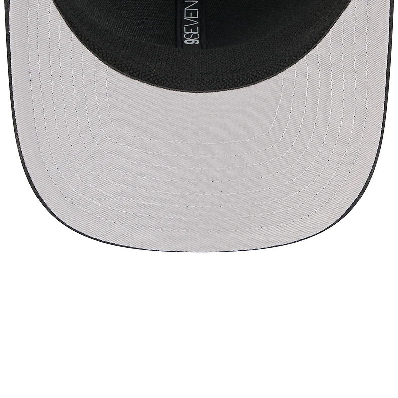 Casquette ajustable 9SEVENTY noire New Era pour homme, collection Rivalries 2025 des New York Jets