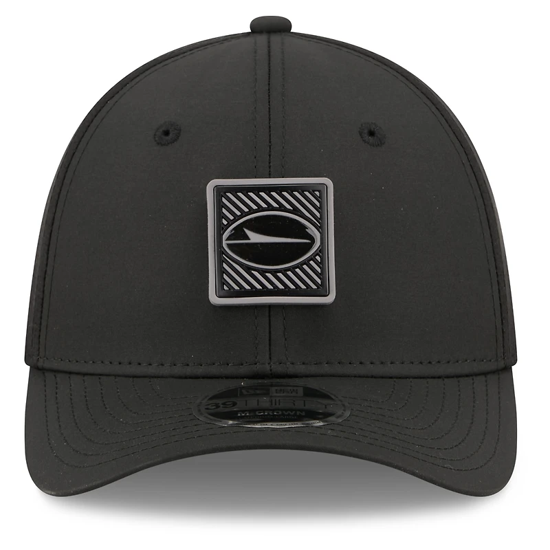 Casquette New Era Flex noire pour homme, York Jets, camp d'entraînement NFL 2026, modèle 39THIRTY.