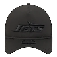 Casquette ajustable New Era Apex 9FORTY noire pour homme, New York Jets