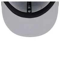 Casquette ajustée New Era 59FIFTY noire pour homme, motif York Jets.