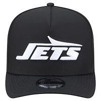 Men's New Era  Black New York Jets Gore-Tex A-Frame 9FIFTY Adjustable Hat