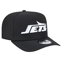 Men's New Era  Black New York Jets Gore-Tex A-Frame 9FIFTY Adjustable Hat
