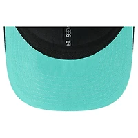 Casquette camionneur ajustable New Era noire New York Jets Liberty 9SEVENTY pour homme