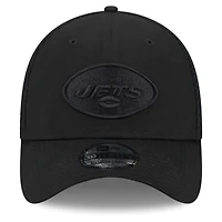 Men's New Era Black  York Jets Main Neo 39THIRTY Flex Hat