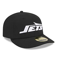 Casquette ajustée 59FIFTY New Era York Jets Omaha Low Profile pour hommes