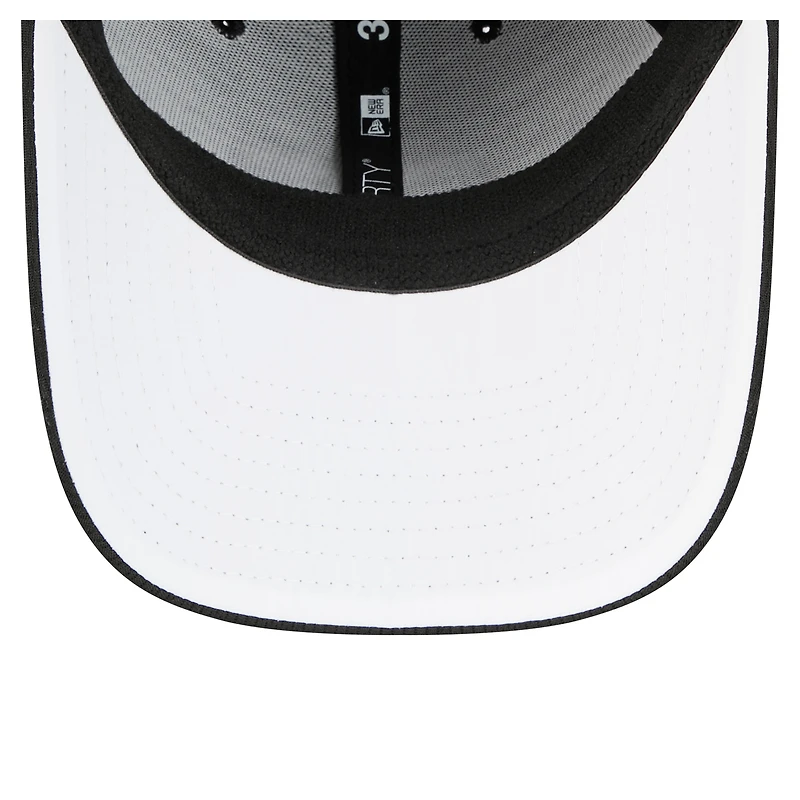 Casquette New Era noire 39THIRTY Flex des York Jets pour homme