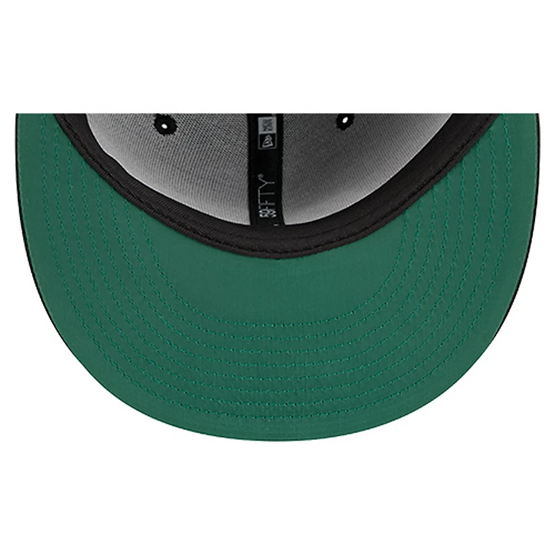 Casquette ajustée New Era 59FIFTY noire des York Jets pour homme