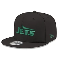 Men's New Era Black York Jets Standard 9FIFTY Snapback Hat