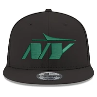 Men's New Era Black New York Jets Standard 9FIFTY Snapback Hat