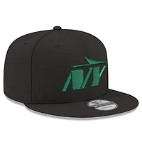 Men's New Era Black New York Jets Standard 9FIFTY Snapback Hat