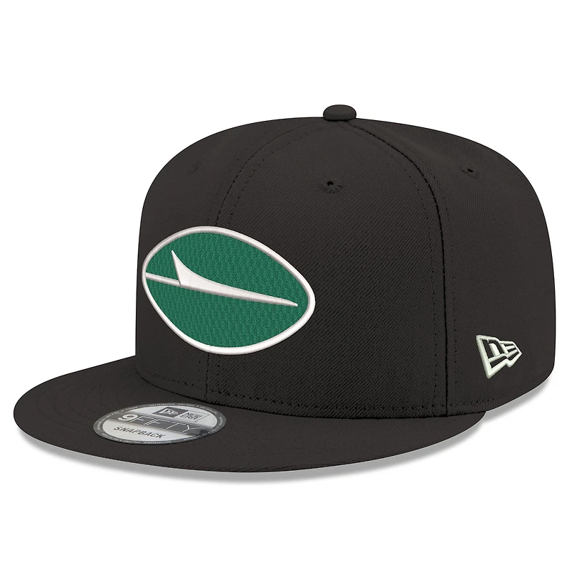 Men's New Era Black New York Jets Standard 9FIFTY Snapback Hat