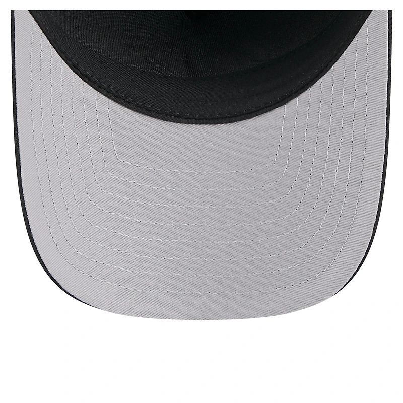 Men's New Era Black New York Jets Team Collection 9FORTY M-Crown A-Frame Adjustable Hat