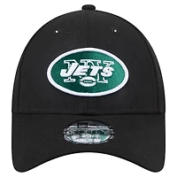Men's New Era Black New York Jets The League 9FORTY Adjustable Hat