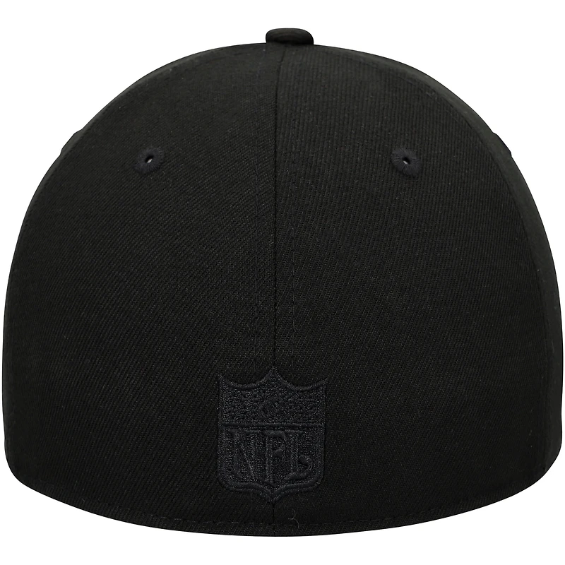 Casquette ajustée 59FIFTY II à profil bas New Era pour hommes, logo noir des York Jets, sur