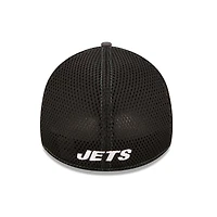 NWE JET NOIR NFL CAMO NEO 39THIRTY HATMEFLX