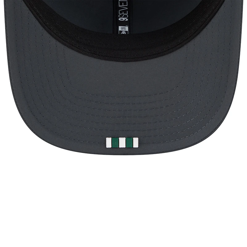 Men's New Era Charcoal New York Jets 2025 Sideline Cold Weather 9SEVENTY Adjustable Hat