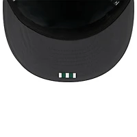 Casquette ajustée New Era 59FIFTY anthracite York Jets 2025 Sideline Retro Crown pour homme
