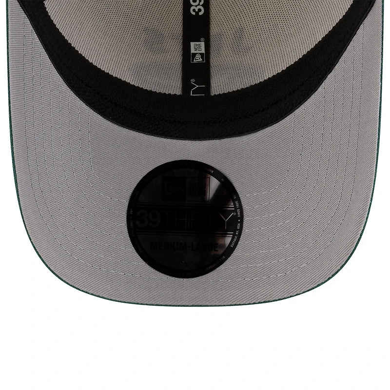 Casquette New Era 39THIRTY Flex crème/verte pour homme des York Jets, draft NFL 2025